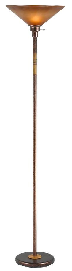 Cal® Lighting & Accessories Rust Torchiere-0