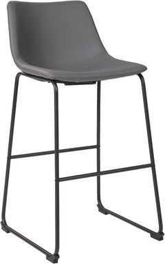 Signature Design by Ashley® Centiar Gray Pub Height Bar Stool