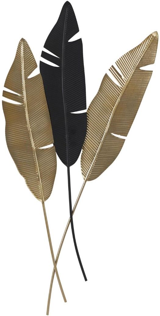 Deco Marche Gold 53" Leaf Wall Decor-0
