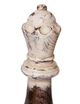 A & B Home Gold/White Magnesia Finial-2