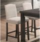 Mazin Furniture Bartell 4-Piece Cream/Espresso Counter Height Dining Set-2