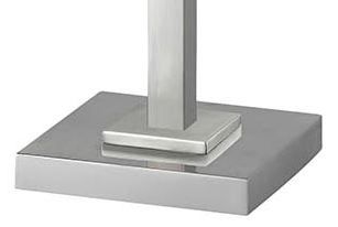 Cal® Lighting & Accessories Chrome Floor Lamp-1
