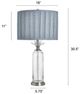 Stylecraft Lotus Silver Table Lamp-2
