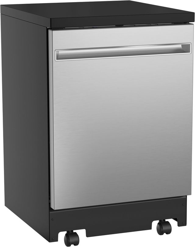 GE® 24" Stainless Steel Portable Dishwasher-5