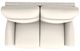 La-Z-Boy® Robin Oatmeal Power Reclining Loveseat with Headrest and Lumbar-4