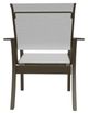 Telescope Casual Leeward Abalone/Beachwood Fabric/Polymer Outdoor MGP Sling Stacking Cafe Chair-3
