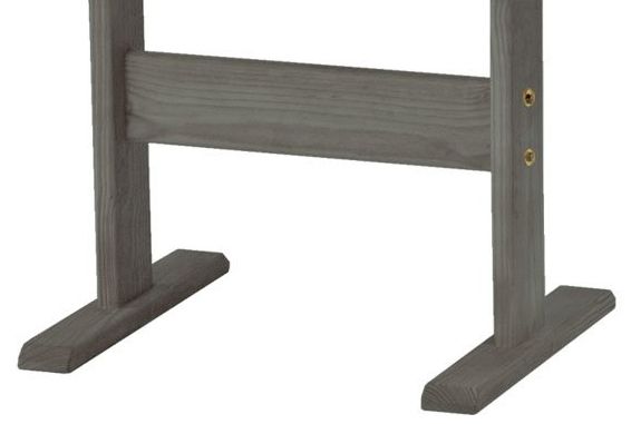 Crate Designs™ Furniture Graphite Lacquer Top Dining Table-2