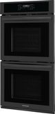 Frigidaire® 27” Black Electric Double Wall Oven with Air Fry-1