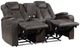 Homelegance® Tabor Brownish Gray Power Reclining Loveseat-4