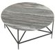 Fairfield® Sundries Axel Brown/Gray Cocktail Table with Hammered Base-3