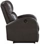 Homelegance® Wiley Brown Power Reclining Chair-3