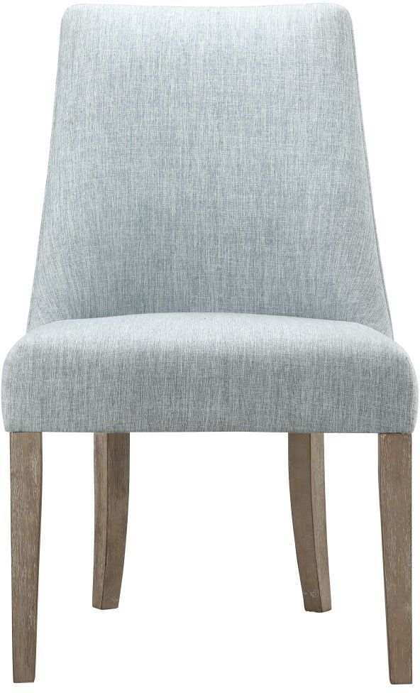 Olliix by Martha Stewart Light Blue Set of 2 Winfield Dining Chairs-1