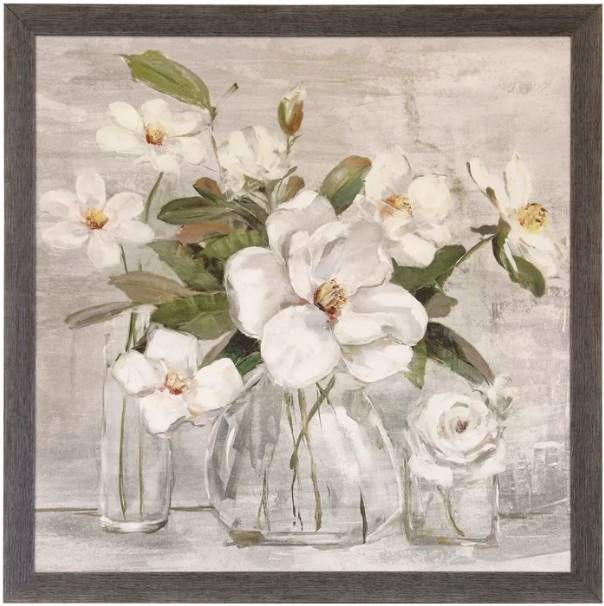 Stylecraft Gray/Green/White Wall Art-0