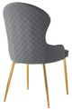 Mazin Furniture Venus Gold/Grey Side Chair-3
