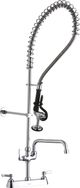 Elkay Chrome 8" Centerset Exposed Deck Mount Faucet-0