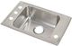 Elkay Lustertone® Classic Lustrous Satin Stainless Steel 31" x 19.5" x 5.5" FR2-Hole Single Bowl Drop-in Classroom ADA Sink-0
