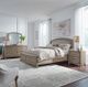 Liberty Furniture Avalon 4-Piece Burnished Beige Queen Upholstered Bedroom Set -1