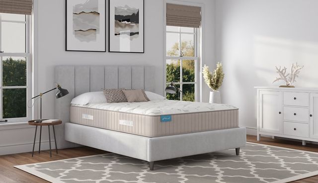 Sherwood® Bedding Spring Free™ Approachable 12" Latex Medium Tight Top Full Mattress-2