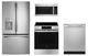 GE® 4 Piece Stainless Steel Electric Kitchen Package-0