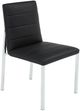 Modus Furniture Amalfi Chrome/Soot Upholstered Dining Side Chair-0
