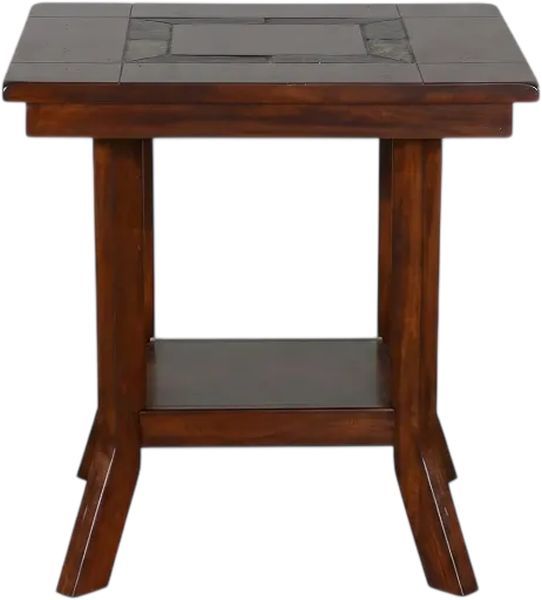 Sunny Designs™ Santa Fe Dark Chocolate Square End Table-2