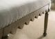 Hooker® Furniture Boheme Madera Antique Milk Paint/Antwerp Linen Bed Bench-3