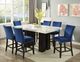 Steve Silver Co. Camila Blue/Espresso Upholstered Counter Stool-1