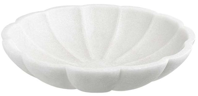 Uttermost® Petal Ivory Indoor-Outdoor Stone Bowl-0