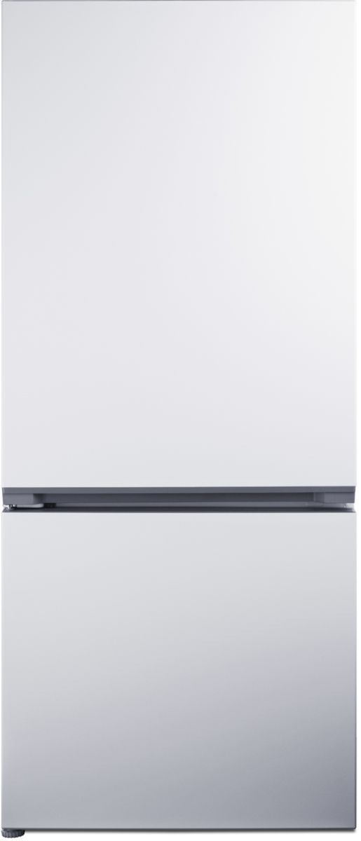 Summit® 30" 16.1 Cu. Ft. Stainless Steel Counter Depth Bottom Freezer Refrigerator-0