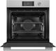 Fisher & Paykel Series 7 24” Brushed Silver Glass Contemporary Self Cleaning Single Electric Wall Oven-1