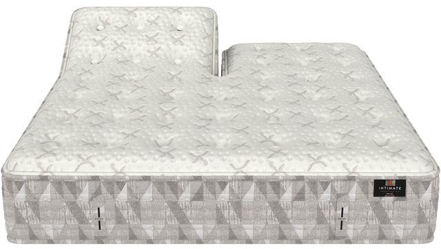 King Koil® Intimate Handcrafted Culver 16" Wrapped Coil Plush Euro Top Split Head Queen Mattress-2