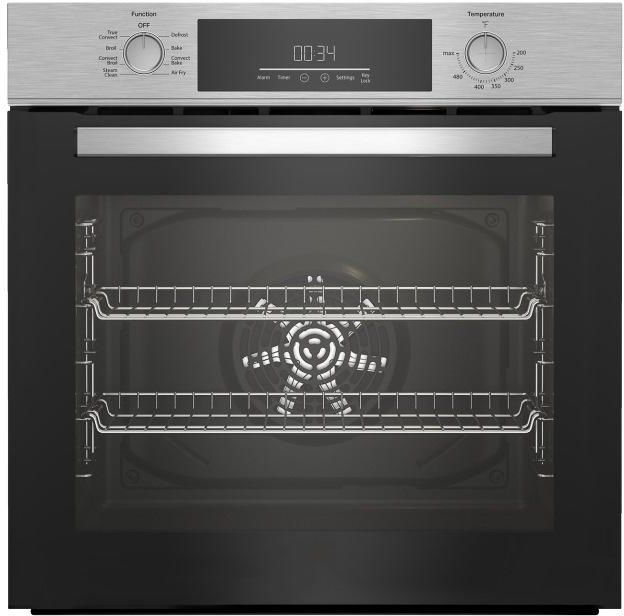 Whirlpool® 24" Fingerprint Resistant Stainless Steel Single Electric Wall Oven with Air Fry-0