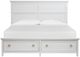 Magnussen Home® Juniper Hill Whisper White 91" California King Panel Storage Bed-2