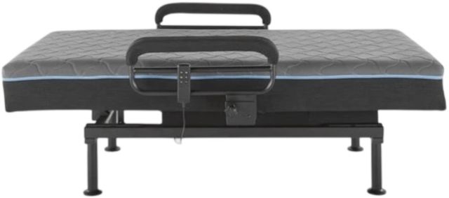 Bernards EZY Out Black/Gray 80" Adjustable Bed-0