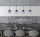 Cal® Lighting & Accessories Ithaca Dark Bronze/Smoke Mini Pendant-2