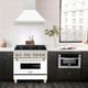 ZLINE Autograph Edition 48" White Matte Wall Mounted Range Hood-1