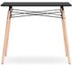 Signature Design by Ashley® Jaspeni Black Natural Office Desk-1