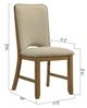 Crown Mark Cockrell Brown Dining Side Chair-2