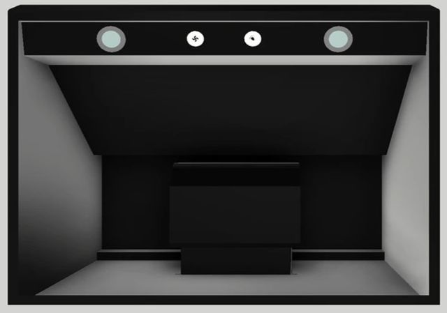 Vent-A-Hood® 36" Black Carbide Wall Mounted Range Hood-2