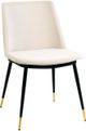 TOV Furniture Evora Cream Velvet Chair-0