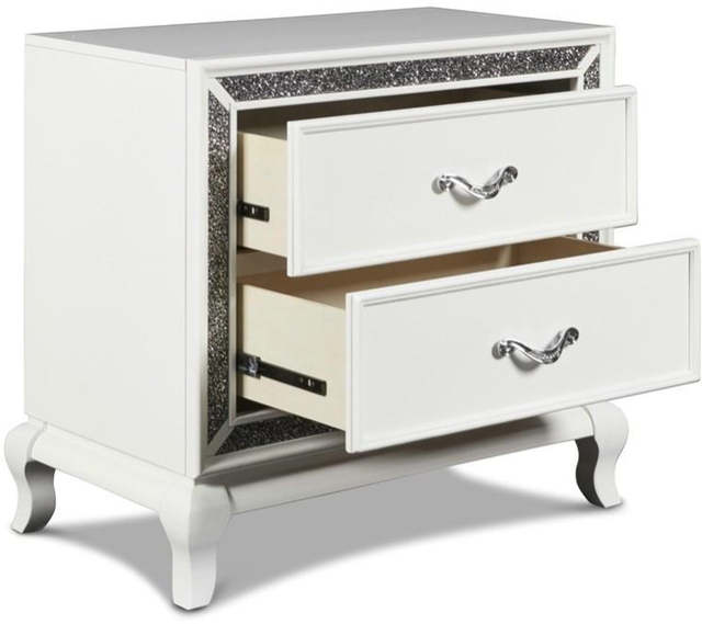 New Classic® Home Furnishings Park Imperial White Nightstand-2