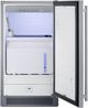 Summit® 18” 60 lb Stainless Steel ADA Compliant Undercounter Ice Maker-1