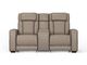 Alan Bone Power Leather Loveseat-3