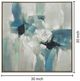 Classy Living Chill Azure Abstraction Wall Art-2