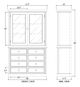 Bramble Customizable Belvedere Hutch-1