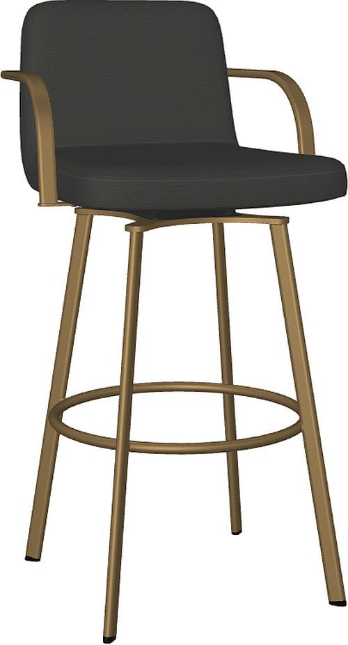 Amisco Customizable Tricia Bar Swivel Stool-2