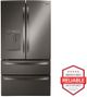 LG 28.6 Cu. Ft. PrintProof™ Black Stainless Steel French Door Refrigerator -1