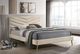Furniture of America® Vivar Beige Full Upholstered Panel Bed-2