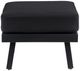 Linon Alora Black Aluminum/Fabric Outdoor Ottoman-2