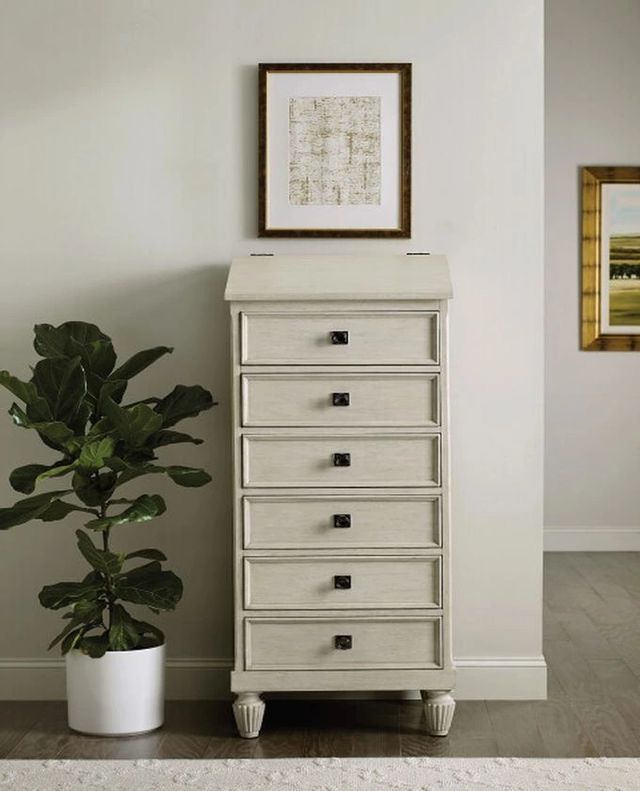 American Drew® Grand Bay Rockport White Semainier-1